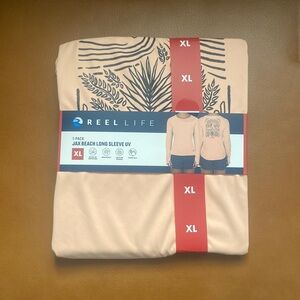 New Reef Life long sleeve Jax beach long sleeve uv shirt size XL